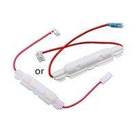 Haveratio 5KV 0.8A Fusible de Alto Voltaje para hornos de microondas Portafusibles Universal Piezas de reparación de hornos de microondas Accesorios Blanco