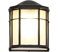 HAvern Aplique de Pared, lámpara de Pared para Exteriores, Farol de Pared, iluminación de terraza de Estilo rústico en Forma clásica, Luces Antiguas, Apliques de Pared Exteriores Marrones