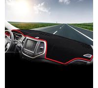 HAVERN Cubierta Salpicadero Coche para Jeep Cherokee KL 2014 2015 2016 2017 2018 2019 2020 2021, Antideslizante Alfombrilla Salpicadero Almohadilla Parasol Fundas Salpicadero