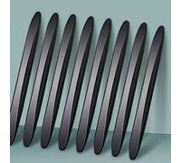 HAVERN Protección para Puertas de Coche para VW Tiguan Allspace R-Line 2021-2024 2025, Anti-Scratch Tiras Pegatina, Protector Parachoques Coche,Black/A