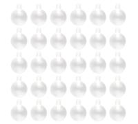 HAVIRI 30 piezas Squeakers bola de sonajero, esqueaker de plástico cascabel, bolas de sonajero para coser, juguetes chilleros, accesorios para muñecas de peluche, reemplazo de reparación de ruido de