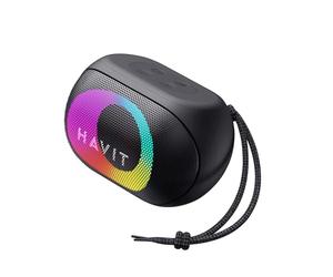 havit Audio Series - Altavoz inalámbrico Impermeable con luz RGB Colorida