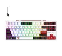 Havit Gamenote KB902L RGB - Teclado mecánico para gaming, color rojo