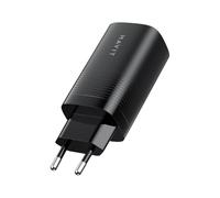 Havit UC20 65W GaN Technology Adaptador de carga rápida - 2 Tipo-C, 1 entrada USB (apto para MacBook y iPhone)