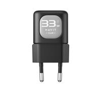 Havit UC230 - Adaptador de carga rápida con tecnología Gan de 33 W, tipo C y USB