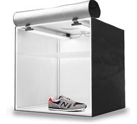 HAVOX Estudio Fotográfico HPB-60D - 60x60x60cm - Caja de Luz LED 13000lm - Lightbox Portátil con 2 Paneles Inclinados - Mini Estudio de Producto Versátil, Fotografía para Catálogo y E-Commerce