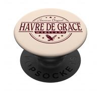 Havre de Grace Maryland - Etiqueta Havre de Grace MD PopSockets PopGrip Adhesivo