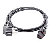HAWA 1008271 aparatos IEC Cable de conexión Negro 2.00 m