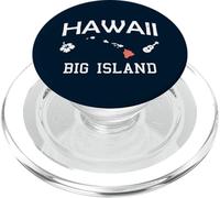 Hawái Isla Grande Hawaii Hawaii Mapa PopSockets PopGrip para MagSafe