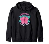 Hawái Launiupoko Maui Surfers Paradise Surfing Hibiscus Sudadera con Capucha