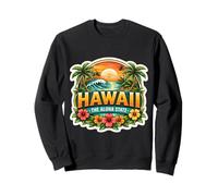 Hawái The Aloha State Souvenir Visitor Memorabilia Hawaiian Sudadera