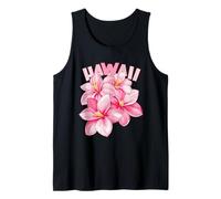Hawaiano Hibisco Flor Hawaii Maui Kauai Aloha Surfer Camiseta sin Mangas