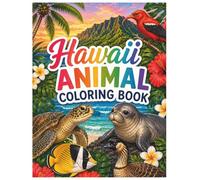 Hawaii animal coloring book