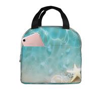 Hawaii Beach - Lonchera térmica con diseño de estrella de mar para mujeres y hombres, a prueba de fugas, para el trabajo, escuela, picnic, senderismo