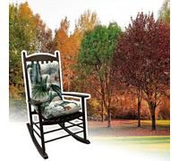 Hawaii - Cojines para silla mecedora con respaldo alto para uso en interiores y exteriores, cojines antideslizantes para asiento y respaldo (23 x 19 x 3 pulgadas) para máxima comodidad