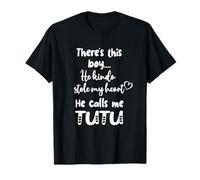 Hawaii Hawaii Abuela Abuela Este Chico Me Llama Tutu Camiseta