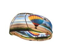 Hawaii Hot Air Balloon - Diadema deportiva con estampado de globo aerostático para hombres y mujeres, perfecta para correr, baloncesto, yoga y senderismo.