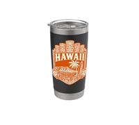 Hawaii is Calling and I Must Go - Camiseta de regalo de viaje Vaso térmico de acero inoxidable de doble pared