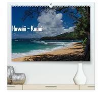 Hawaii - Kauai (hochwertiger Premium Wandkalender 2026 DIN A2 quer), Kunstdruck in Hochglanz: Die Garten-Insel - Grünes Kleinod im Pazifik