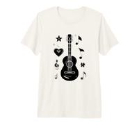 Hawaii Lecciones de Música Ukulele Camiseta Premium