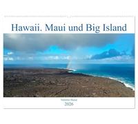 Hawaii, Maui und Big Island (Wandkalender 2026 DIN A2 quer), CALVENDO Monatskalender: Traumhafte Küsten und atemberaubende Naturwunder der hawaiianischen Inseln Maui und Big Island.