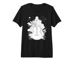 Hawaii Music Profesor de Ukulele Camiseta Premium