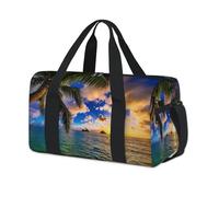 Hawaii Ocean Sports - Bolsa de lona deportiva para fin de semana, para fin de semana, para viajes, gimnasio, para niños, niñas, niños, mujeres y hombres
