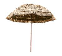 Hawaii Straw Parasols, Umbrellas, Thatched Patio Patio Umbrella, Adjustable Angle Easy to Open and Close Provide Protection from The Sun Waterproof