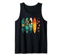 Hawaii Surfboarder lifestyle Playa Surf Surf Campamentos de Verano Camiseta sin Mangas