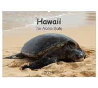 Hawaii the Aloha State (Wandkalender 2026 DIN A2 quer), CALVENDO Monatskalender: Trauminseln im Pazifik