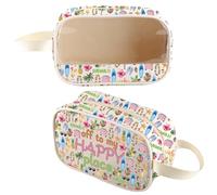 Hawaii Travel Gift Welcome to Hawaii Gift Hawaii Vacation - Bolsa de maquillaje transparente para turistas, Hawaiibag