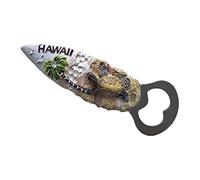Hawaii USA 3D refrigerador imán abridor de botellas viaje etiqueta engomada colección recuerdos, decoración del hogar y la cocina EE.UU. nevera imán cerveza abridor de China
