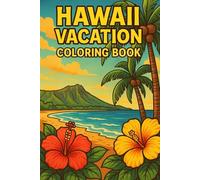 Hawaii Vacation Coloring Book: Island Activity Book
