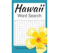 Hawaii Word Search Puzzle Book: Easy-to-Read Word Search Puzzles Inspired by Hawaii, Hawaiian Culture, and Island Life | 6x9, 150 Pages | 75 Unique ... Designed for Relaxation, Travel, and Gifting