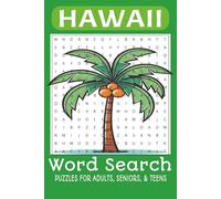 Hawaii Word Search Puzzle Book: Word Search with easy to read print about Hawaii, Cities, Food, and more. 6x9 inches, 110 pages 50+ Puzzles... Gift for Vacations, Holidays and Free Times.
