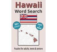 Hawaii Word Search Puzzle Book: Word Search with Easy to Read Print about Hawaii cities, plant life, wildlife and more | 6x9 inches, 110 pages | 50+ ... Gifts for Vacations, Holidays & Free Times