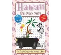 Hawaii Word Search Puzzle Book: Word Searches for Easy to Read Print about Hawaii, the Hawaiian Islands, Hawaiian culture, and more | 6 x 9, 110 pages ... Anytime you want to Relax. A Great Gift Idea!