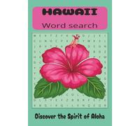Hawaii Word Search Puzzle book: Word searches with easy to read print about Hawaii, Aloha, Surf, Holiday I 6x9 inches I 110 pages I 50+ puzzle I Gift for Adults, Children, Teens, Vacation, Free Time