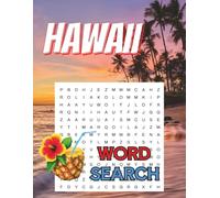 Hawaii Word Search Puzzle Book: Word Searches with Easy to Read Print About Hawaii, Hawaiian Islands & More | 8.5x11 inches, 49 Pages | 40 Puzzles... Gift for Vacation, Holidays, Birthdays & More.