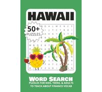 Hawaii Word Search Puzzle Book: Word Searches with Easy to Read Print about Hawaii, Islands, Culture, and More | 6x9 inches, 110 pages | 50+ Puzzles ... Gift for Vacations, Holidays, and Free Times