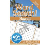 Hawaii Word Search Puzzle Book: Word Searches with Easy to Read Print about the US State of Hawaii | 6x9 inches, 110 pages | 50+ Puzzles ... Gift for Vacations, Holidays and Free Times