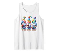 Hawaiian Beach GNOME For Men and Women Cute Summer Vacation Camiseta sin Mangas