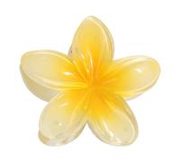 Hawaiian Flower Claw Clips - Hawaiian Claw Clips For Hair | Hawaiian Flower Claw Clips, Flower Hair Clips, Colorful Hair Accessories, Flower Shape Holiday For Women Thin Or Thick Hair