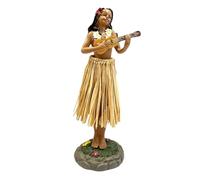 Hawaiian Girl Dashboard, Car Interior Decor Device, 7x5 Inches Ornament with Material, Automotive Tool for Women and Men, Vehicle Accessory with Cute Design, Dashboard Decoration for Sedans and Suvs