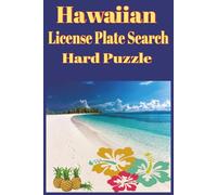 Hawaiian License Plate Search Hard Puzzle: Hawaiian License Plate Search Hard Level: License Plate Search Hard Puzzle | Brain games for Seniors, ... | Brain Logic | With solutions | Perfect gift