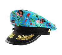 Hawaiian Marinero Sombrero Capitán Palmera Playa Surf Fiesta Verano Traje de Despedidas Soltero Vacaciones Luau Tiki