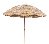 Hawaiian Market Umbrella Outdoor Beach Travel Straw Parasol UV Protection Ø2m Courtyard Garden Terrace Furniture Restaurant