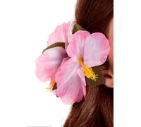 Hawaiian Niña Pasador con Flor Disfraz Fiesta Playa Accesorio Mujer Nuevo