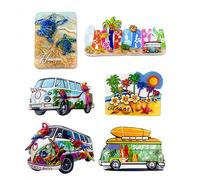 Hawaiian Souvenir Refrigerator Resin Magnets Can be Used for Decoration in Home and Office Environments(Style: 3)