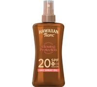 Hawaiian Tropic Aceite corporal en spray seco Glowing Protection 200mL SPF20